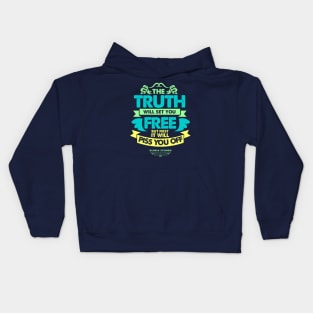 The Truth Will Set You Free Kids Hoodie